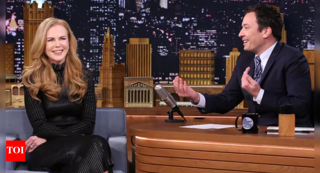 Jimmy Fallon Relives Awkward Date with Nicole Kidman on Show