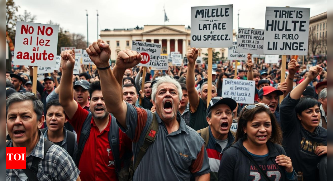 Argentina's Milei expands limits on right to strike
