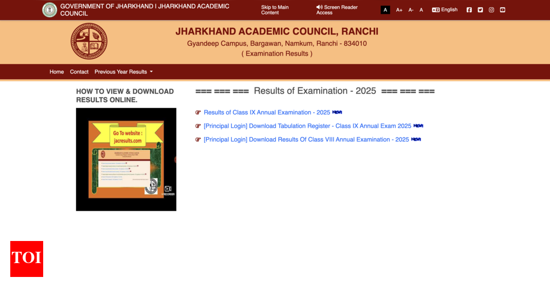 JAC Class 10, 12 Results 2025: Where to Check Scores