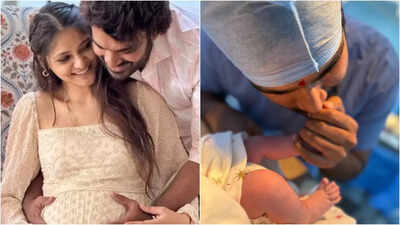 Kiran Abbavaram and Rahasya Gorak welcome baby boy – First pic melts hearts online