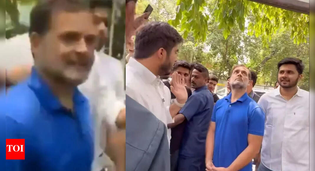 Rahul Gandhi visits Delhi University unannounced, leaves officials & ABVP fuming