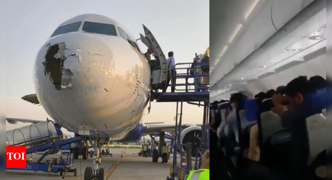 IndiGo pilots safely land plane in Srinagar after hailstorm ordeal