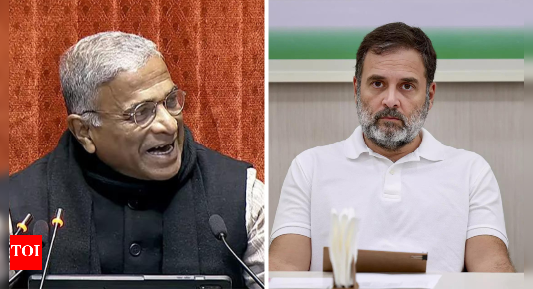 'Vajpayee didn't ...': Harivansh counters Rahul Gandhi's Op Sindoor remarks