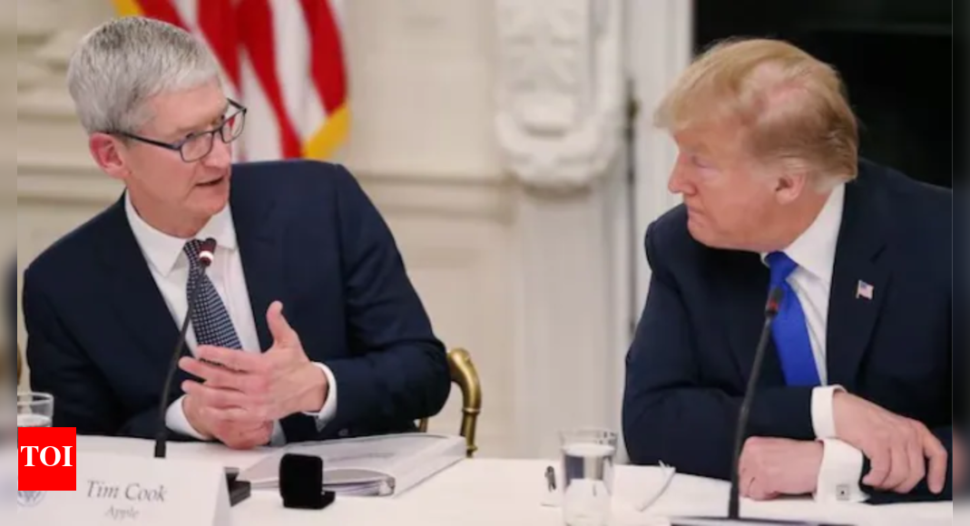 'Long ago informed Cook …': Trump's renewed ultimatum to Apple