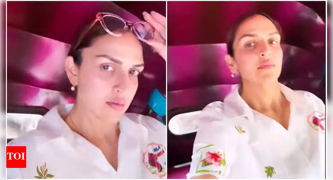 Esha Deol's Auto Ride Draws Praise From Father Dharmendra
