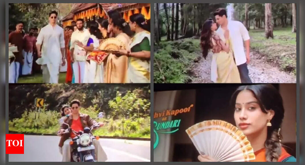 Janhvi-Sidharth's Param Sundari teaser gets LEAKED online