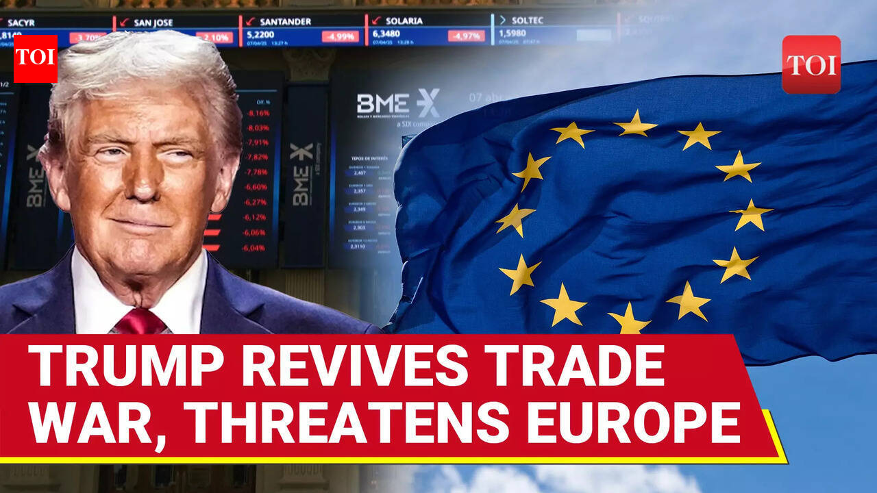 Trump Threatens 50% EU Tariff Starting June 1; European Markets Drop ...