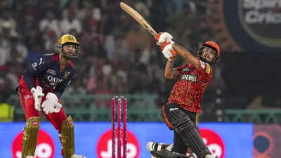 Ishan Kishan scored an unbeaten 94 for Sunrisers Hyderabad against Royal Challengers Bengaluru in IPL 2025. (PTI) Sunrisers Hyderabad create IPL record with 231-run total against Royal Challengers Bengaluru