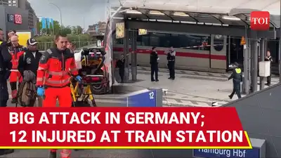 Germany Under Attack: 12 Injured At Hamburg Train Station In Mass Stabbing By Woman Suspect