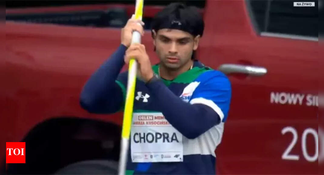 Neeraj Chopra finishes 2nd in Poland with final-round effort - Watch