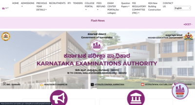 KCET Result 2025 Date and Time: Check how to download UGCET scorecards online at cetonline.karnataka.gov.in – Times of India