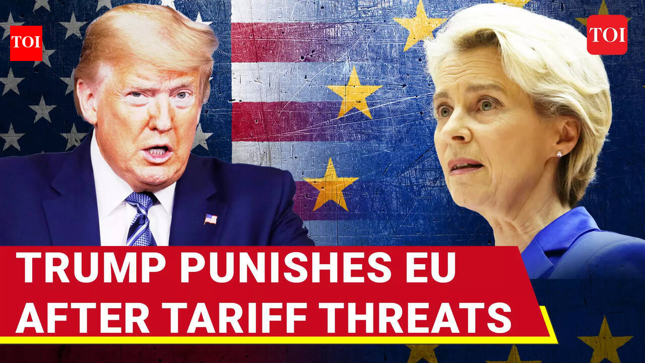 ‘No Deal’: Trump Slaps 50% Tariffs On European Union, Markets Tank As ...