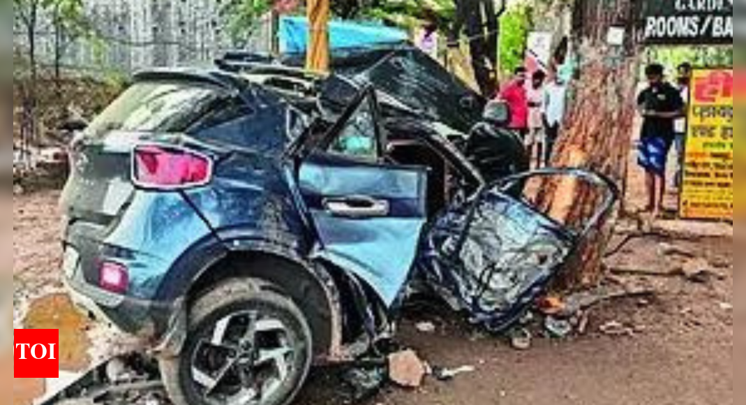 3 childhood friends die in high-speed SUV crash on Bhopal-Indore highway