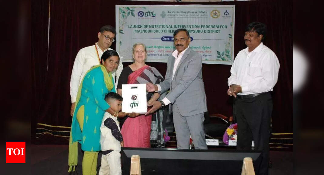 CFTRI Launches Nutrition Program for Malnourished Children