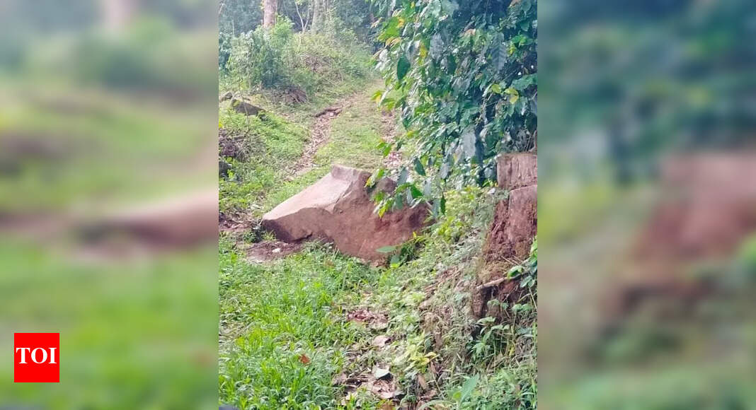 Rolling Boulders Cause Panic in Doddamane Koppa Village