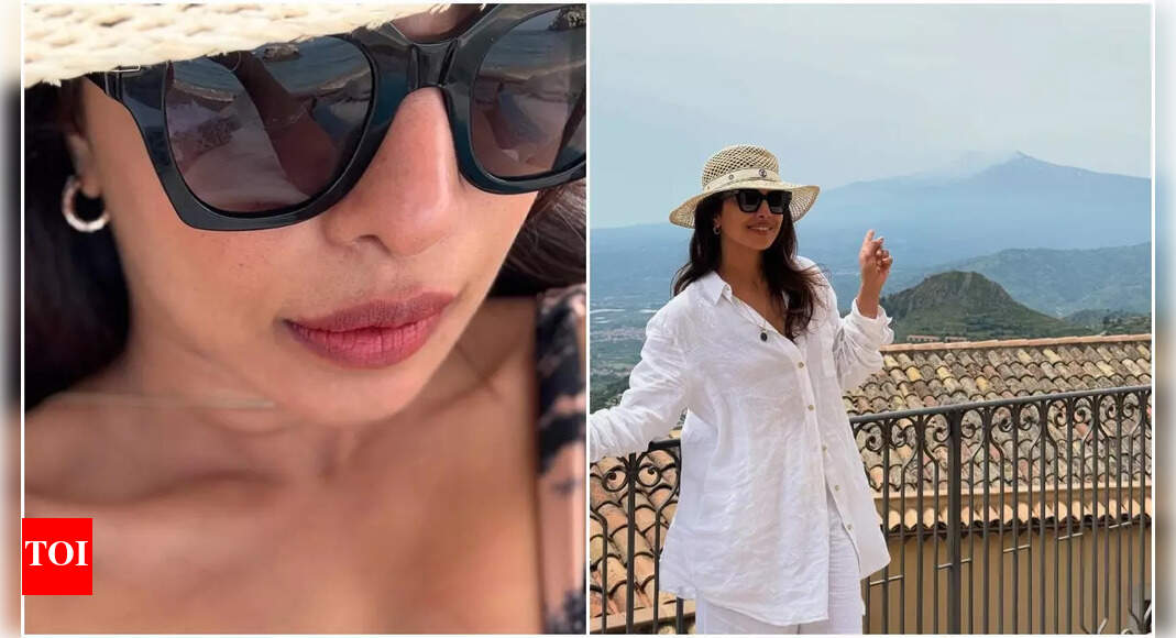 Priyanka Chopra's All-White Italian Vacation Style