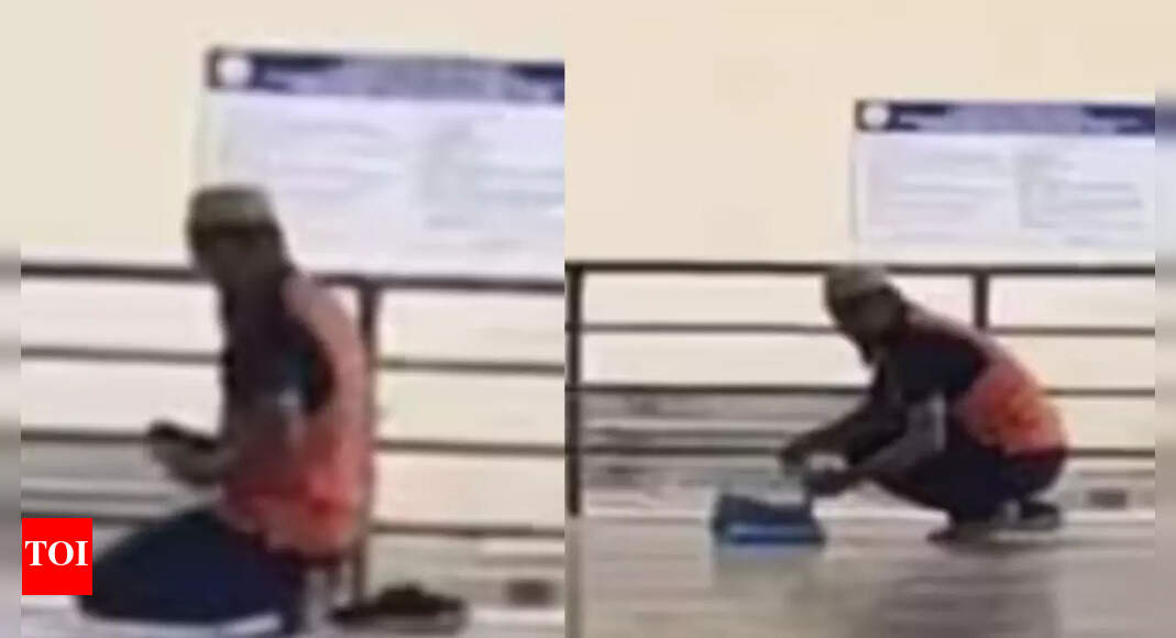 Muslim man seen offering namaz at Tirumala sparks row in Andhra Pradesh