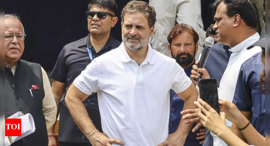 ‘Whitewashing terrorism’: BJP slams Rahul for calling Pak shelling a 'tragedy'