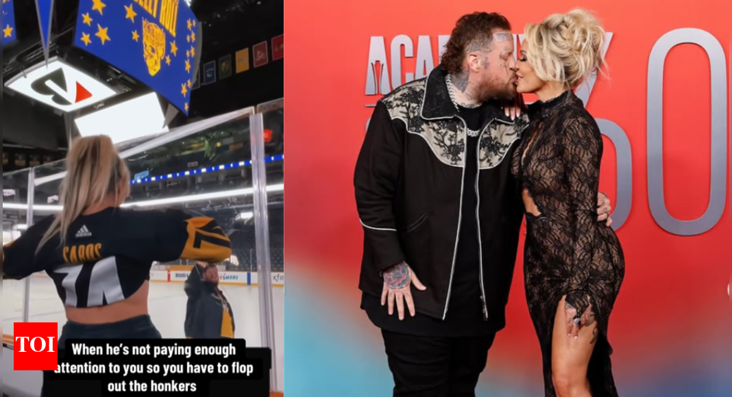 Jelly Roll Cheers After Wife Bunnie XO Flashes Him
