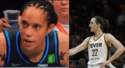 Caught on camera: Did Brittney Griner just drop a racial slur on Caitlin  Clark? | International Sports News - Times of India