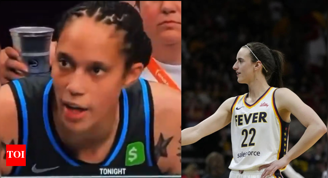 Caught on camera: Did Brittney Griner just drop a racial slur on Caitlin  Clark? | International Sports News - Times of India