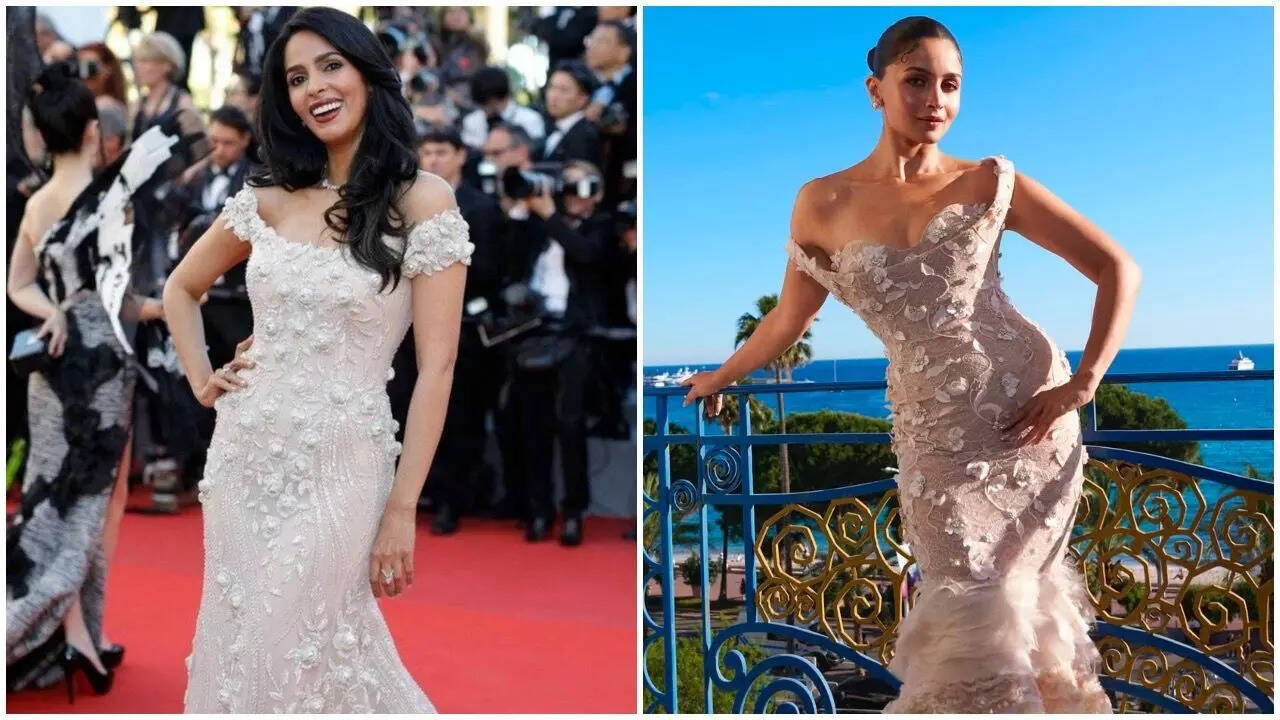 Who wore it better? Alia Bhatt's Cannes look compared to Mallika Sherawat's  2017 appearance | - Times of India