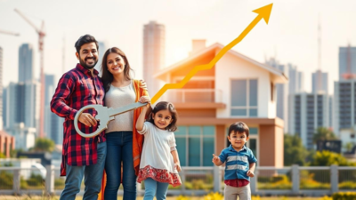 AI-generated image Property prices rise in 48 of 50 cities in Q4 FY25: NHB report