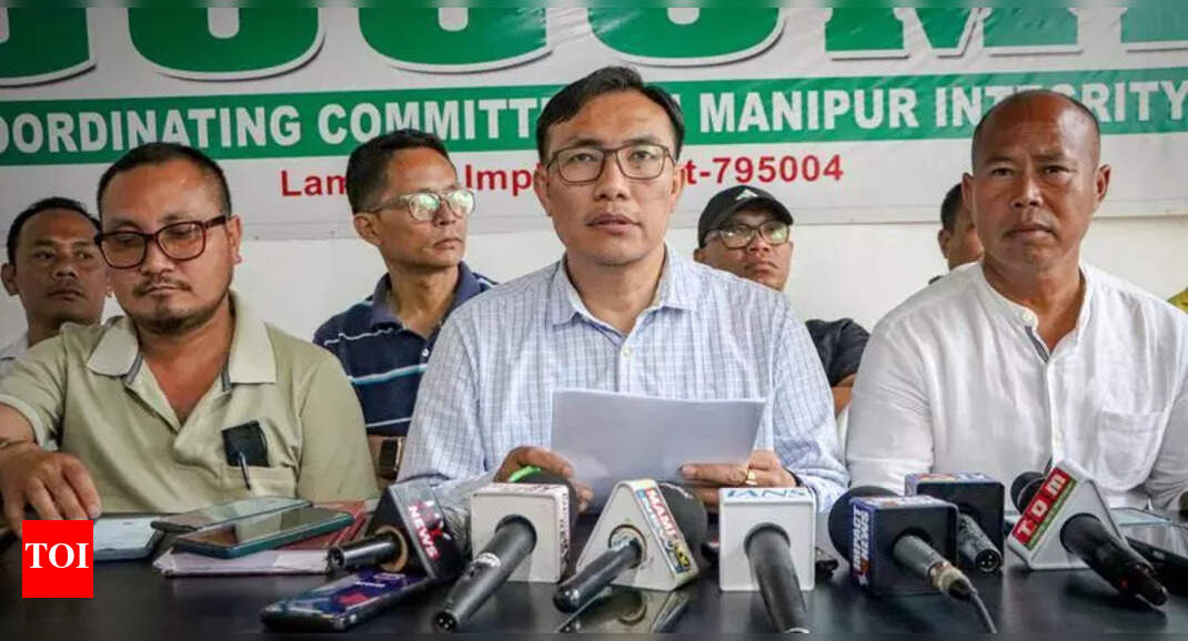 Manipur Protests Turn Violent Near Raj Bhavan