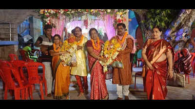 Love in lacquer: Puppets tie the knot in Balasore temple