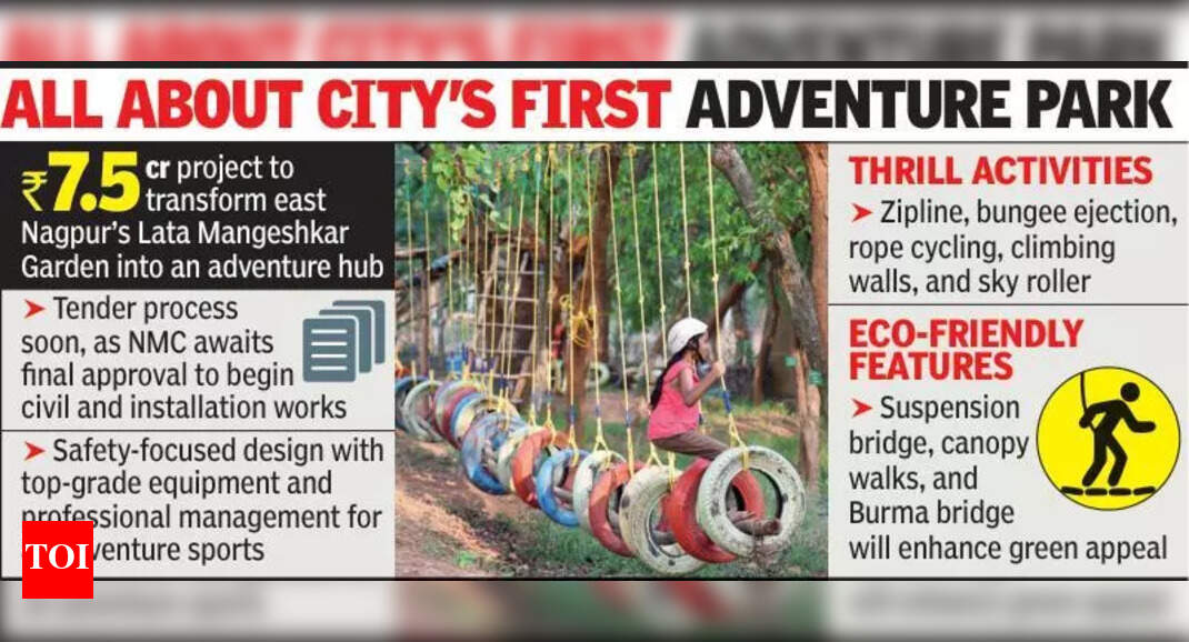 Nagpur to Build Adventure Park in Lata Mangeshkar Garden