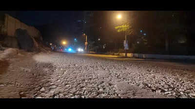 After screen of dust, Bengaluru’s Holiday Village Road residents now face slushy road conditions, to protest today