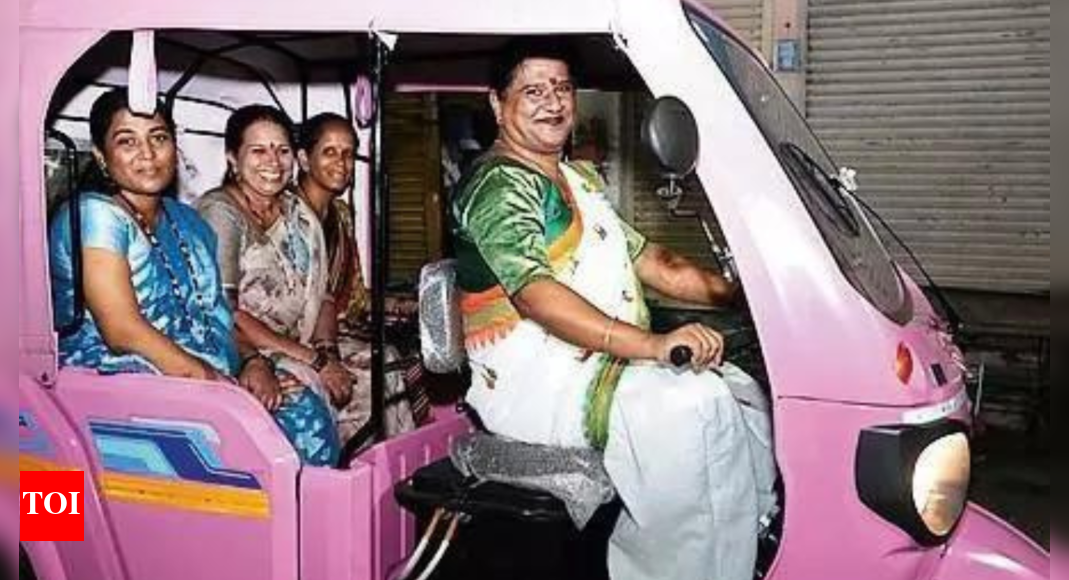 Trans woman becomes Navi Mumbai’s first auto-rickshaw driver after years of struggle