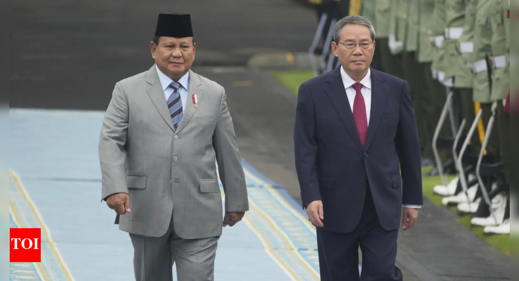 Indonesian president and Chinese premier meet to discuss expanding trade during US trade war