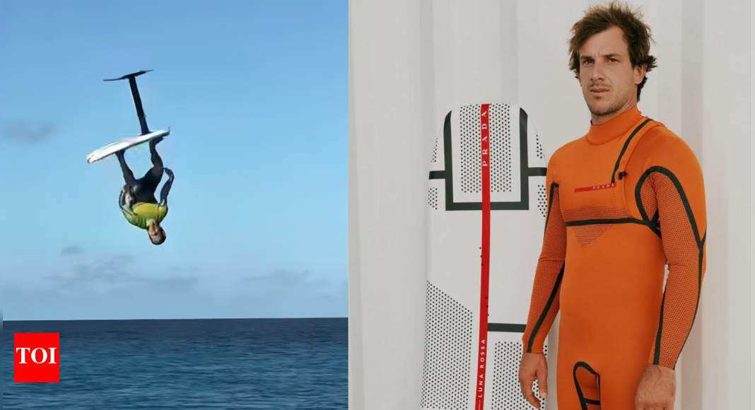Nikolas Plytas Lands First Double Backflip on Hydrofoil
