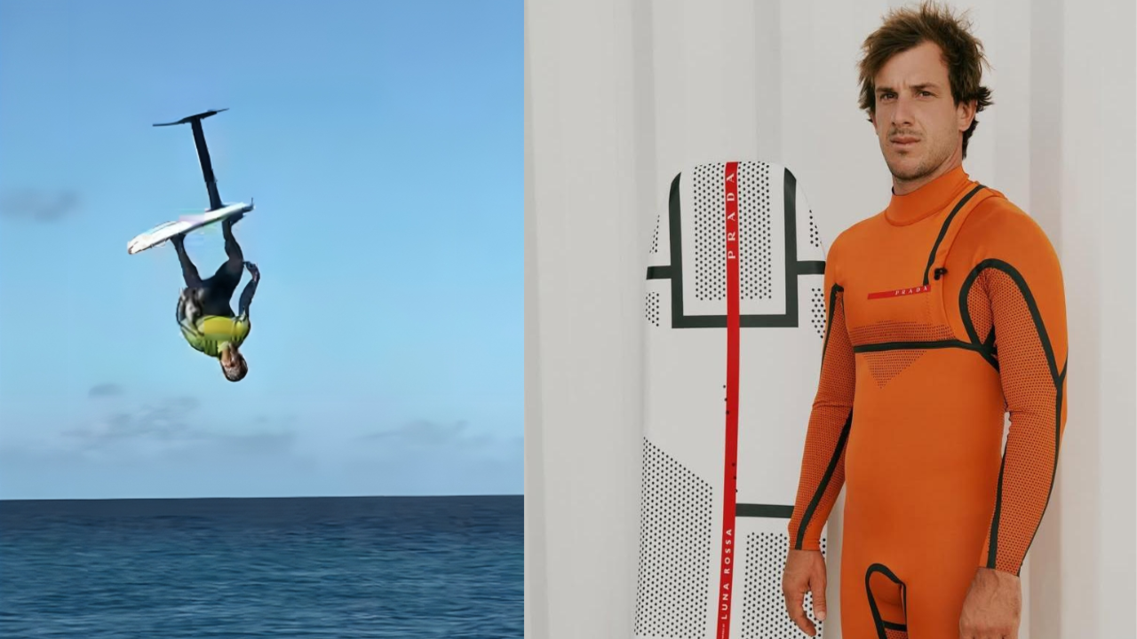 Nikolas Plytas just did what no foil surfer ever has after 800