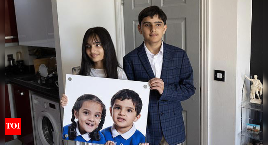 British-Indian twins Krish and Keira, 11, join elite Mensa club with combined IQ of 314