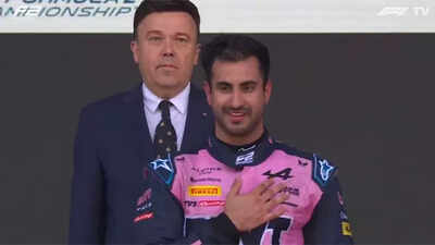 Indian national anthem echoes at Monte Carlo as Kush Maini makes history with F2 Sprint win at Monaco GP – Watch