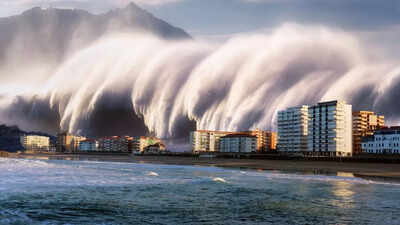 A massive tsunami wave as tall as 1000 feet can soon hit and wipe out the entire US: Study