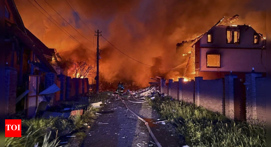 Russia unleashes largest air onslaught on Ukraine killing at least 12