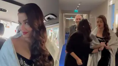 Aishwarya Rai Bachchan exudes effortless queen-like charm, showers kisses on Aaradhya Bachchan in these BTS VIDEOS and PICS from Cannes 2025 - WATCH