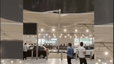 'Vikas overflowing': Congress taunts Centre over Delhi Airport canopy collapse amid rain- video