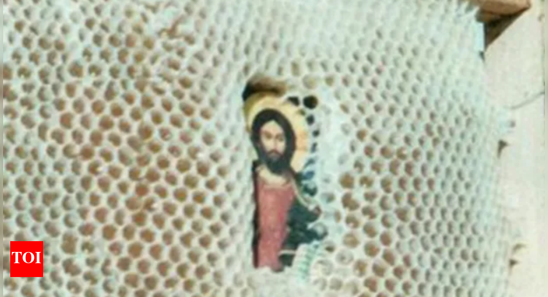 Bees' Mysterious Behavior: Protecting Religious Icons in Beehives