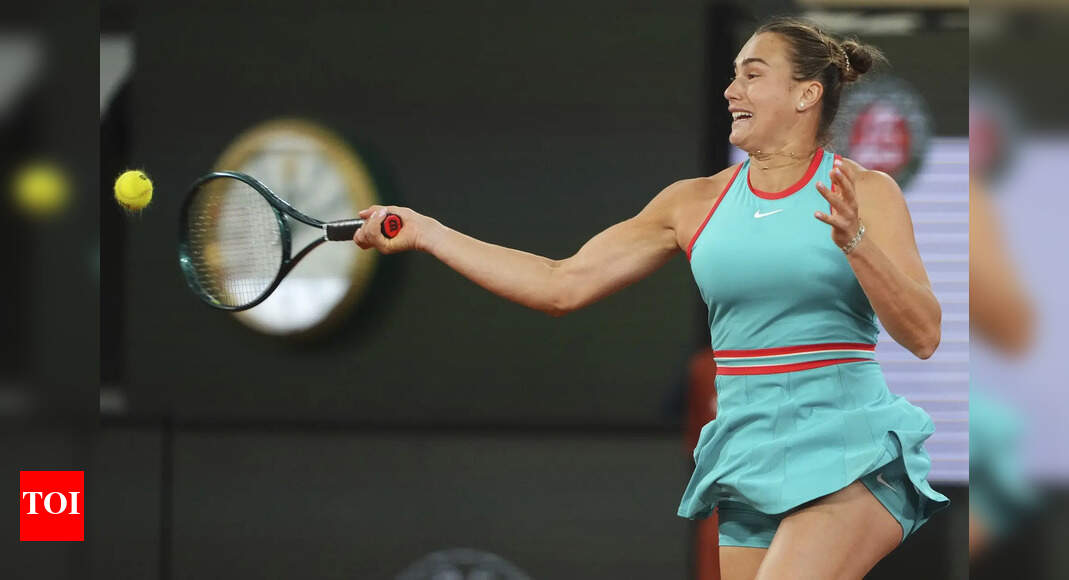 French Open: Sabalenka, Svitolina, Zheng cruise into second spherical | Tennis Information – Instances of India