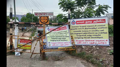 Thiruvottiyur subway closed, residents demand quick repair