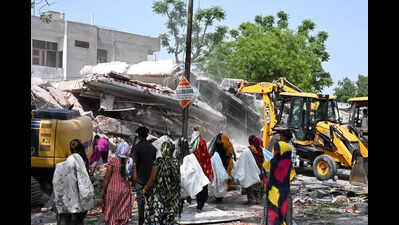 JDA demolishes remaining properties to widen Sirsi Rd