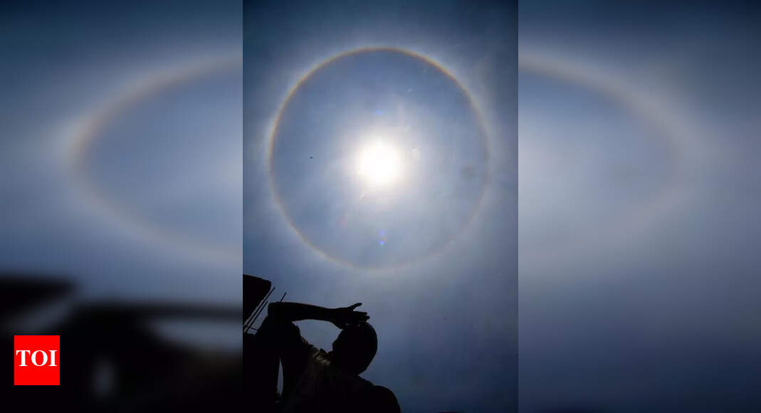 Nagpur's Sun Bow: Foreshadowing Heavy Rains, Expert Warns