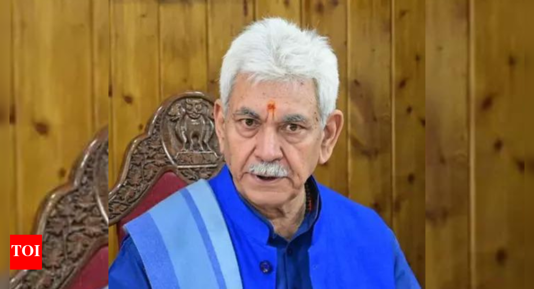 J&K LG Sinha warns ‘terrorist state’ Pakistan against misadventure