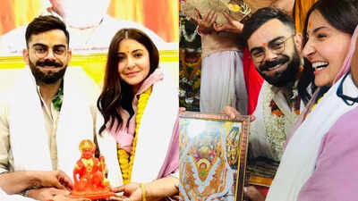 Virat Kohli and Anushka Sharma recently visited Ayodhya, following their Vrindavan retreat, offering prayers at Shree Hanuman Garhi temple. Anushka's understated lilac Chanderi suit, a blend of spirituality and style, caught attention with its silver zari embroidery. Anushka Sharma’s lilac Chanderi suit steals the spotlight during spiritual trip to Ayodhya with Virat Kohli