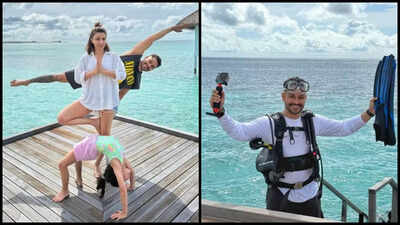  A day of diving, yoga, and a candlelight dinner
