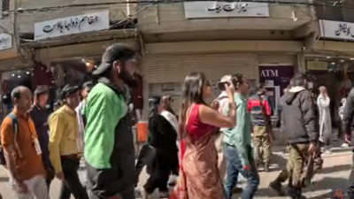 In viral video, men armed with AK-47s guard 'spy' Jyoti Malhotra in Lahore